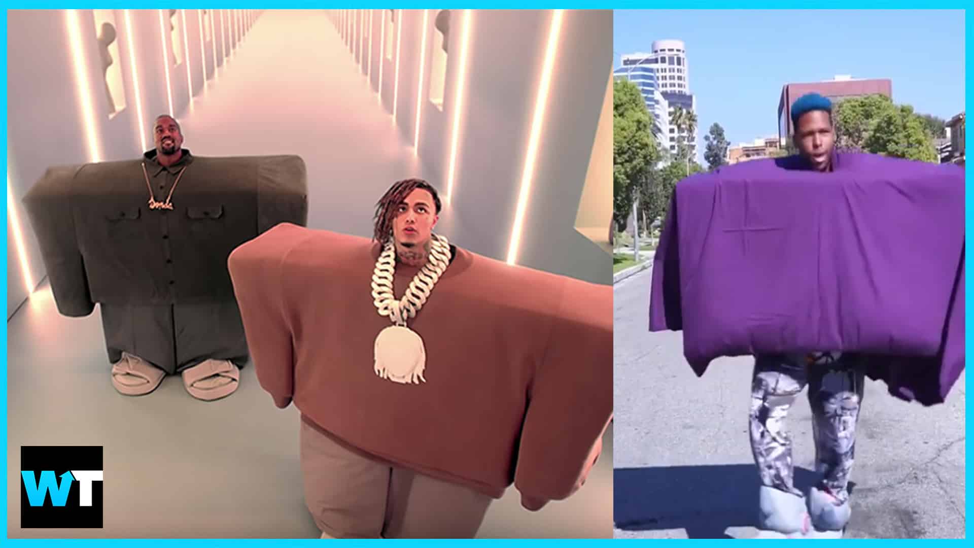 Kanye West And Lil Pump Inspire The Iloveitchallenge - kanye west lil pump roblox i love it video how did we