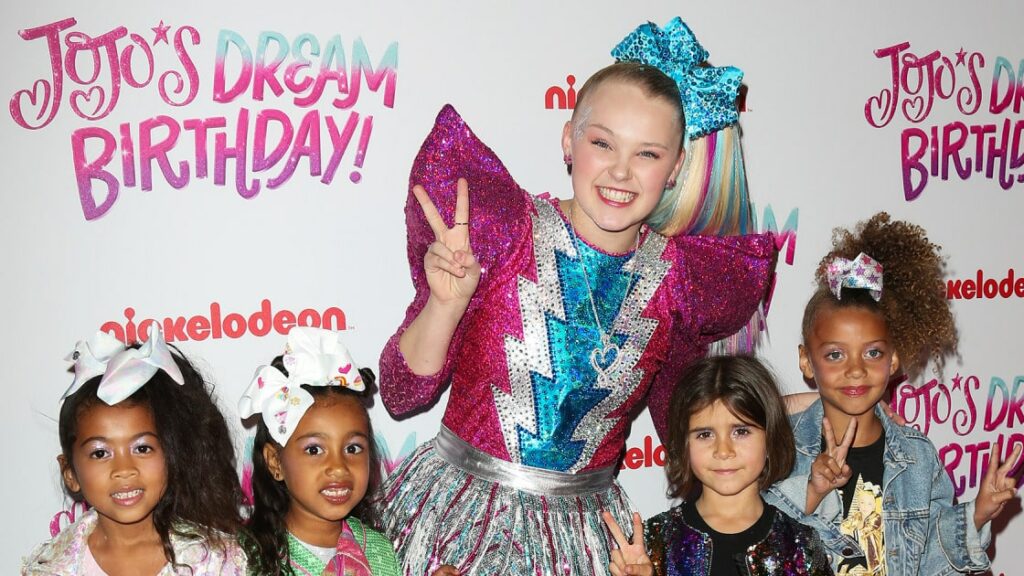 Ryan Romulus, North West, JoJo Siwa, Penelope Disick and guest attend JoJo Siwa's Sweet 16 Birthday celebration at W Hollywood on April 09, 2019 in Hollywood, California