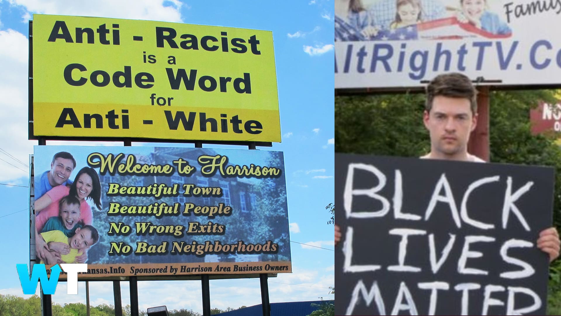 YouTuber Protests For Black Lives Matter In America S Most Racist Town   Racist Town Thumbnail 