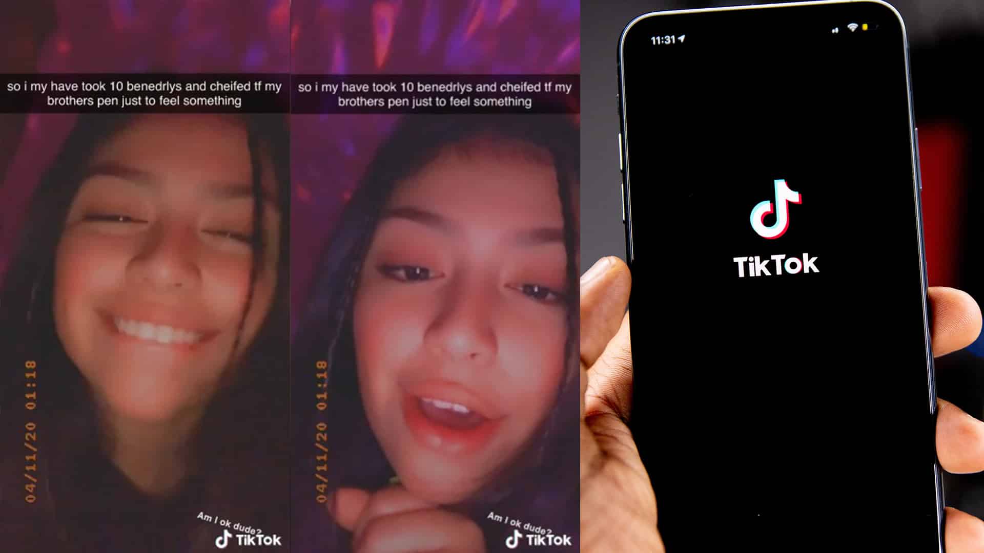 TikTok Removes Benadryl Challenge After Videos Featuring Overdose 