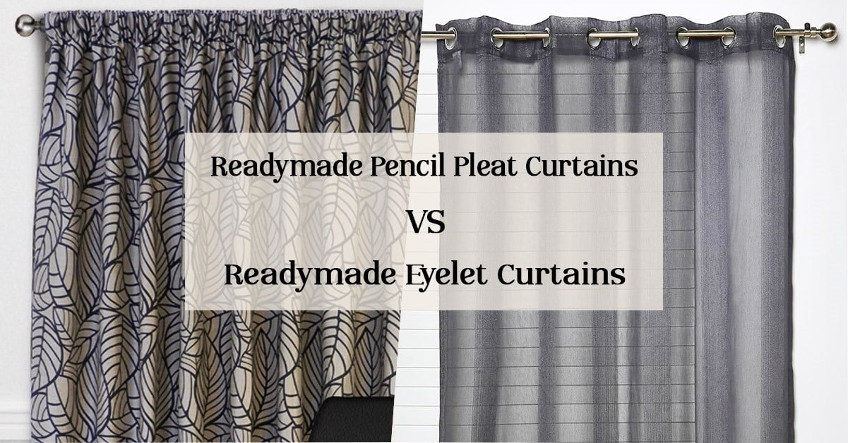 Readymade Pencil Pleat Curtains Vs, What Are The Standard Sizes Of Ready Made Curtains