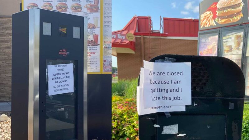 Viral Photo of McDonald's Closed Sparks Debate