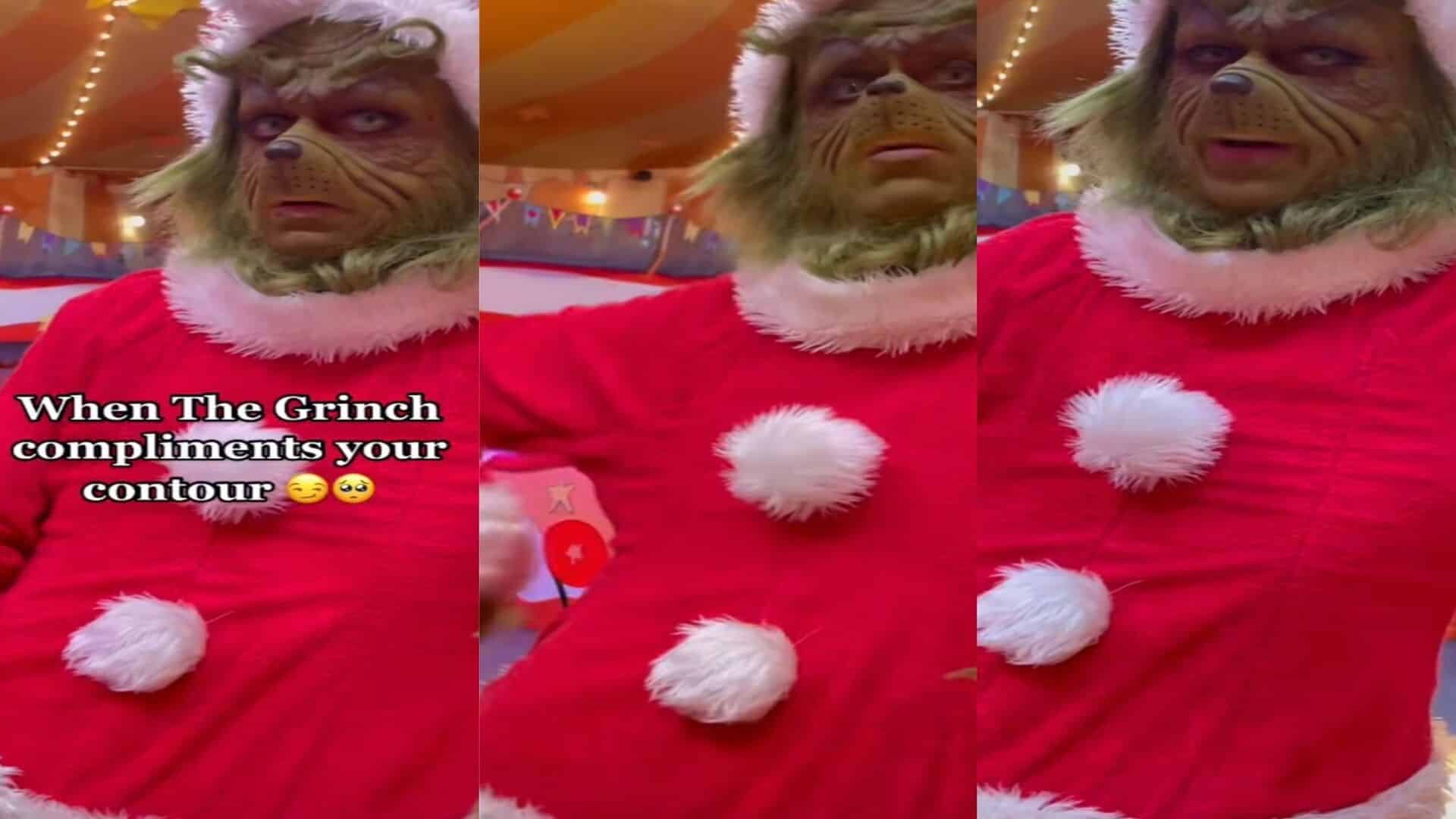 TikToker Weirdly Attracted to Theme Park Grinch