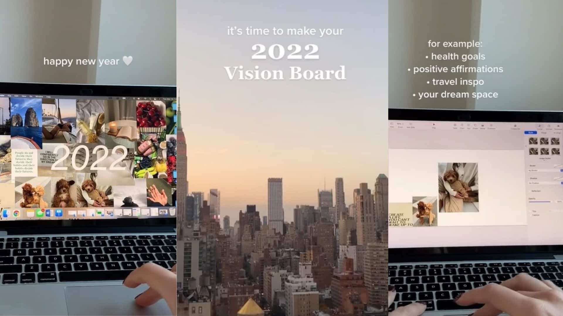 A Look at TikTok's Newest Trend: #VisionBoard