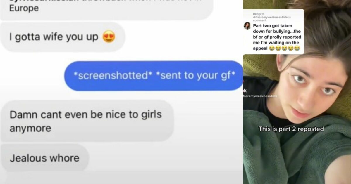 TikToker Goes Viral after a Man Berates Her When She Threatened to Send ...