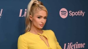 Paris Hilton attends The Hollywood Reporter 2022 Power 100 Women in Entertainment presented by Lifetime at Fairmont Century Plaza on December 07, 2022 in Los Angeles, California.