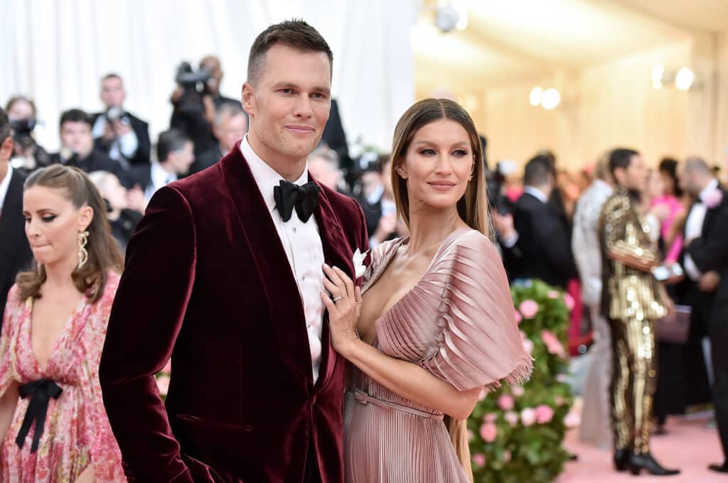 Tom Brady and Gisele Bündchen attend The 2019 Met Gala Celebrating Camp: Notes on Fashion at Metropolitan Museum of Art on May 06, 2019 in New York City.