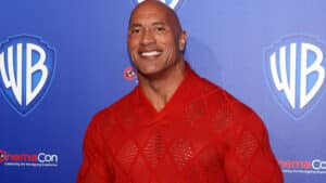 Actor Dwayne "The Rock" Johnson attends Warner Bros. Pictures "The Big Picture" presentation at Caesars Palace during CinemaCon 2022, the official convention of the National Association of Theatre Owners, on April 26, 2022 in Las Vegas, Nevada.