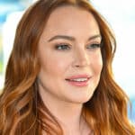 Lohan visits "The Drew Barrymore Show" at CBS Broadcast Center on November 10, 2022 in New York City