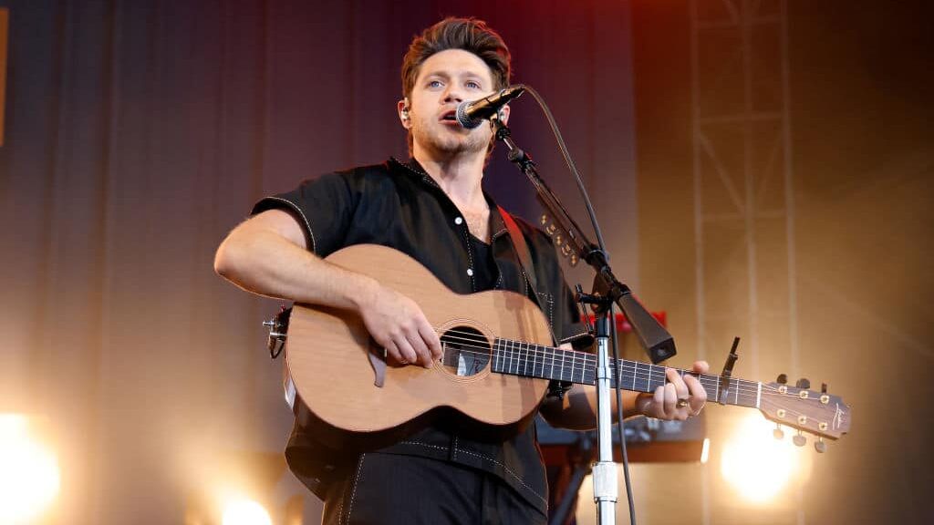 BOSTON, MASSACHUSETTS - MAY 26: Niall Horan performs during the 2023 Boston Calling Music Festival at Harvard Athletic Complex on May 26, 2023 in Boston, Massachusetts.