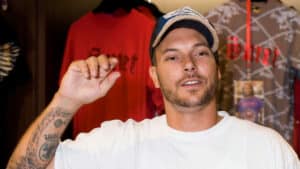 Kevin Federline, ex-husband of Britney Spears, makes an instore appearance at Ed Hardy Edward Street on November 26, 2009 in Brisbane, Australia.
