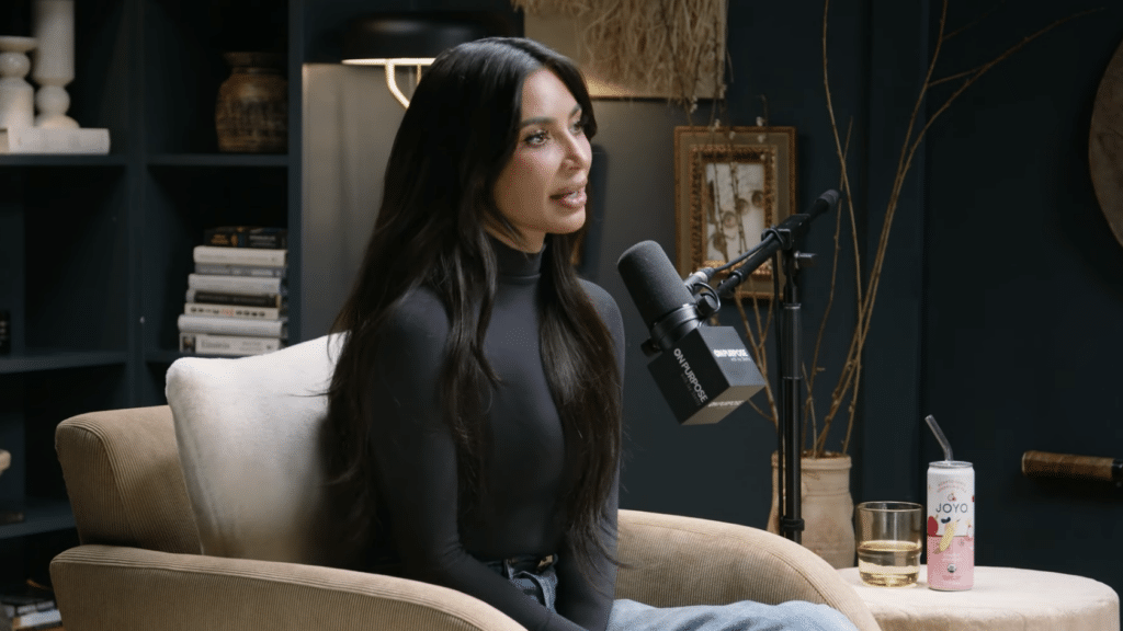 Kim Kardashian on the Jay Shetty podcast
