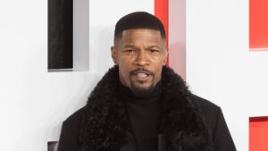 LONDON, UNITED KINGDOM - FEBRUARY 15, 2023: Jamie Foxx attends the European Premiere of Creed III at Cineworld Leicester Square in London, United Kingdom on February 15, 2023.