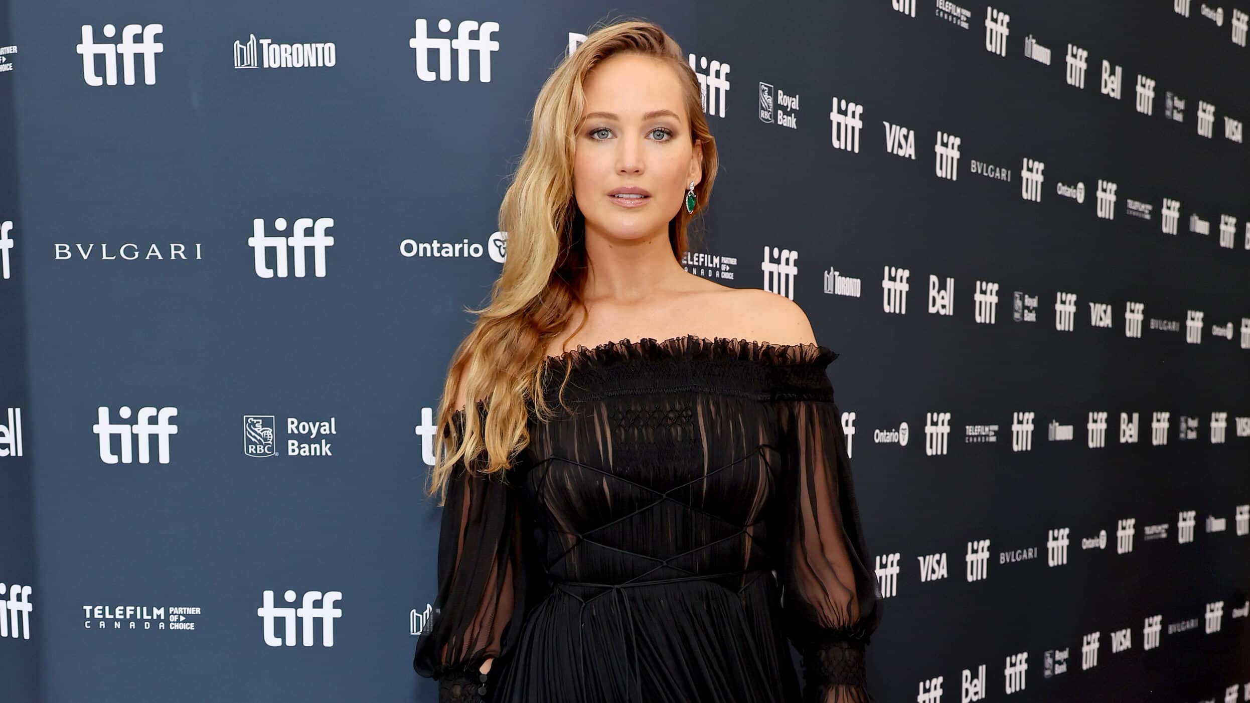 Jennifer Lawrence attends the "Causeway" Premiere during the 2022 Toronto International Film Festival at Royal Alexandra Theatre on September 10, 2022 in Toronto, Ontario. (