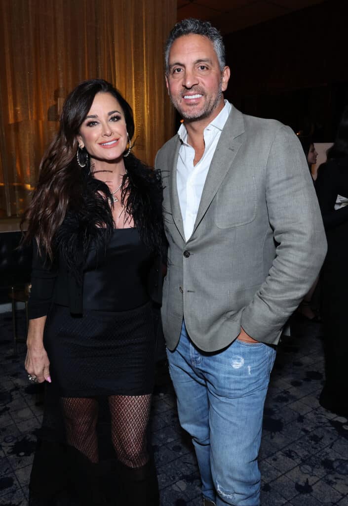 Kyle Richards, The Real Housewives of Beverly Hills on Bravo; Mauricio Umanksy