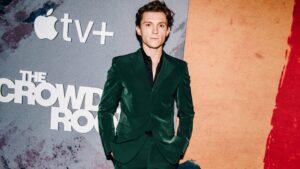 Tom Holland at the premiere of "The Crowded Room" held at the Museum of Modern Art on June 1, 2023 in New York City.