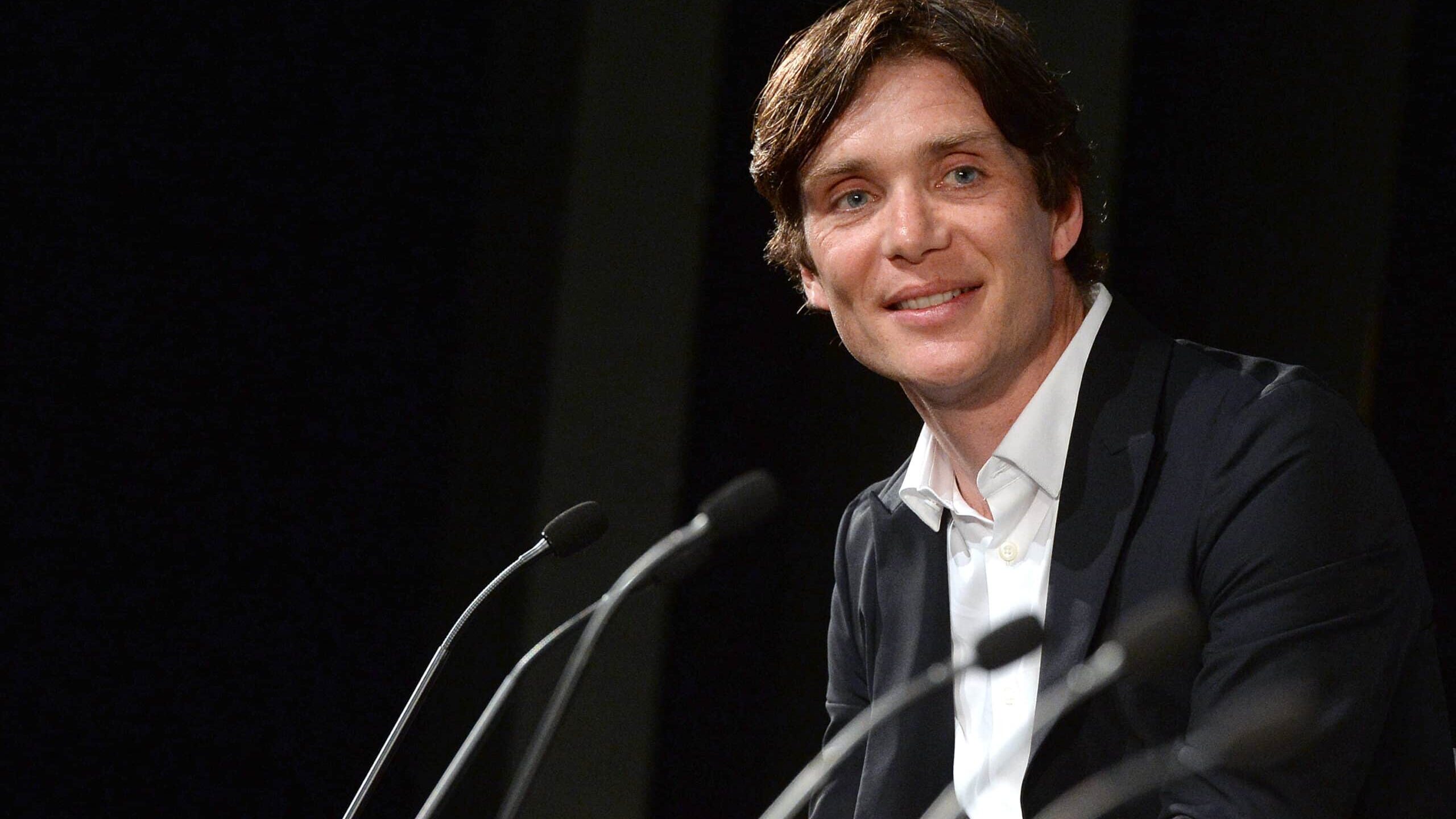 LONDON, ENGLAND - MAY 03: Cillian Murphy during a Q&A at the Premiere of BBC Two's drama "Peaky Blinders" episode one, series three at BFI Southbank on May 3, 2016 in London, England.