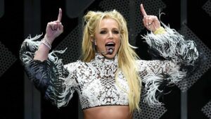 Singer Britney Spears performs onstage during 102.7 KIIS FM's Jingle Ball 2016 presented by Capital One at Staples Center on December 2, 2016 in Los Angeles, California.