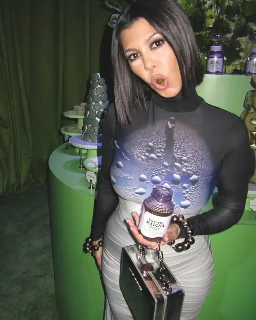 Kourtney launched a line of vitamins and supplements called Lemme in November 2022.Instagram/Kourtney Kardashian