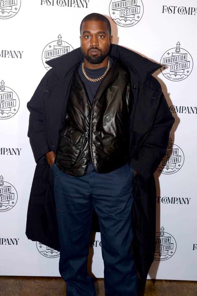 Kanye West attends the Fast Company Innovation Festival - Day 3 Arrivals on November 07, 2019 in New York City.