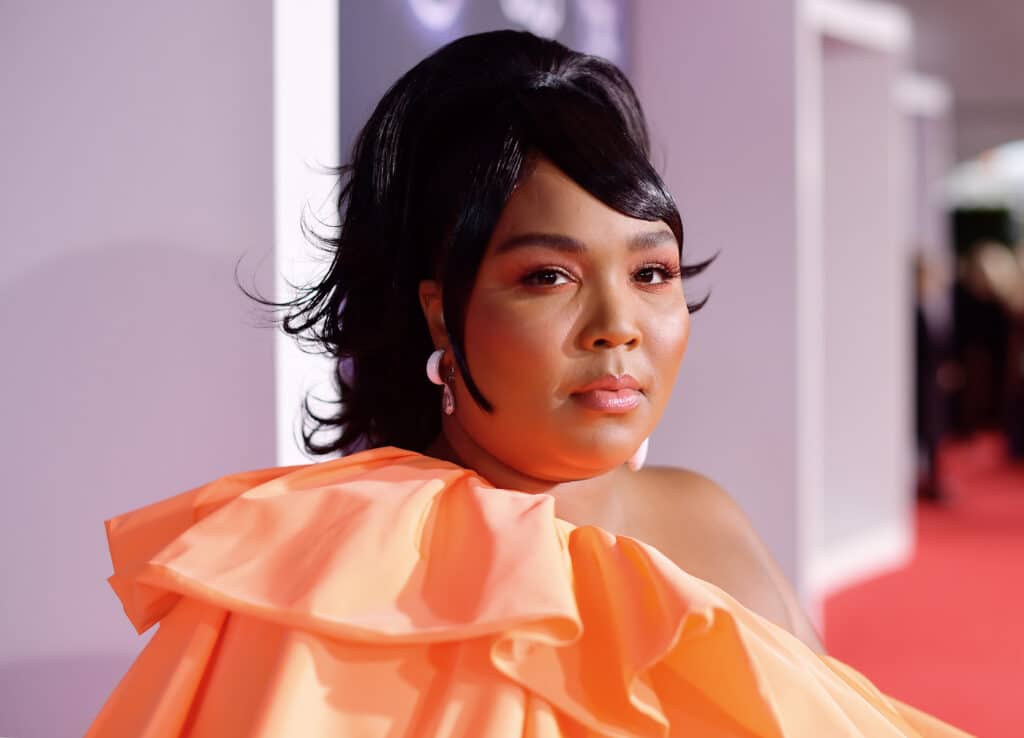 Lizzo attends the 2019 American Music Awards at Microsoft Theater on November 24, 2019 in Los Angeles, California.