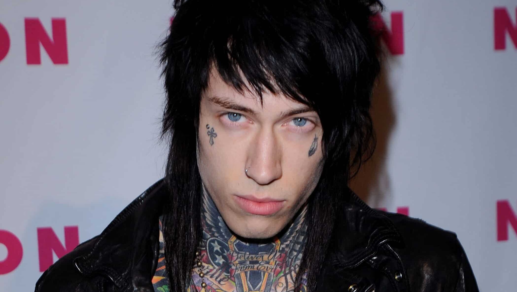 Musician Trace Cyrus arrives at NYLON Magazine's May Issue Young Hollywood Launch Party at The Roosevelt Hotel on May 12, 2010 in Hollywood, California.