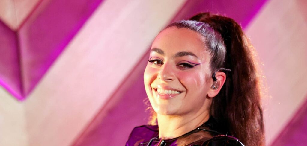 Charli XCX performs onstage at the "Thrive With Pride" Concert.