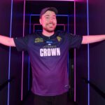 MrBeast attends Amazon’s Prime Day “Ultimate Crown” gaming event where MrBeast and Ninja compete head-to-head at HyperX Arena on July 09, 2022 in Las Vegas, Nevada.
