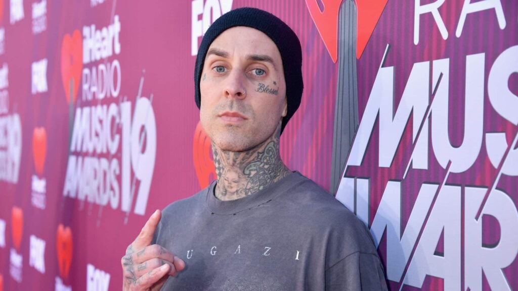 Travis Barker attends the 2019 iHeartRadio Music Awards which broadcasted live on FOX at Microsoft Theater on March 14, 2019 in Los Angeles, California.