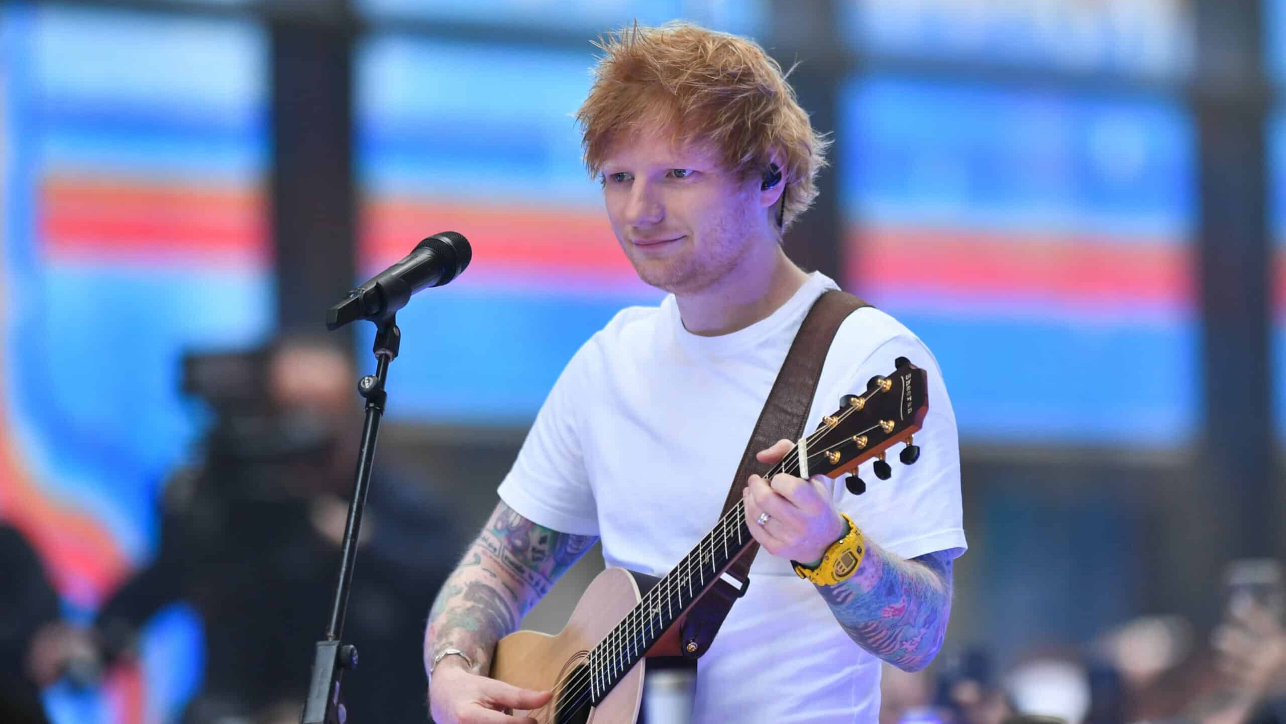 NEW YORK, NY - JUNE 6: Ed Sheeran is seen on June 6, 2023 in New York City.