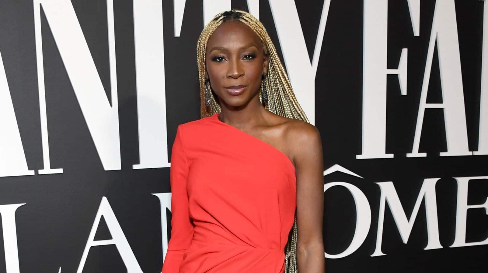 Angelica Ross attends Vanity Fair and Lancôme Celebrate the Future of Hollywood at Mother Wolf on March 24, 2022 in Los Angeles, California.