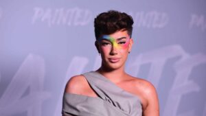 LOS ANGELES, CALIFORNIA - AUGUST 07: James Charles attends the Painted launch party on August 07, 2023 in Los Angeles, California.