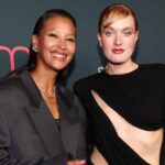 Aino Jawo and Caroline Hjelt of Icona Pop at The 2023 Streamy Awards held at the Fairmont Century Plaza Hotel on August 27, 2023 in Los Angeles, California.