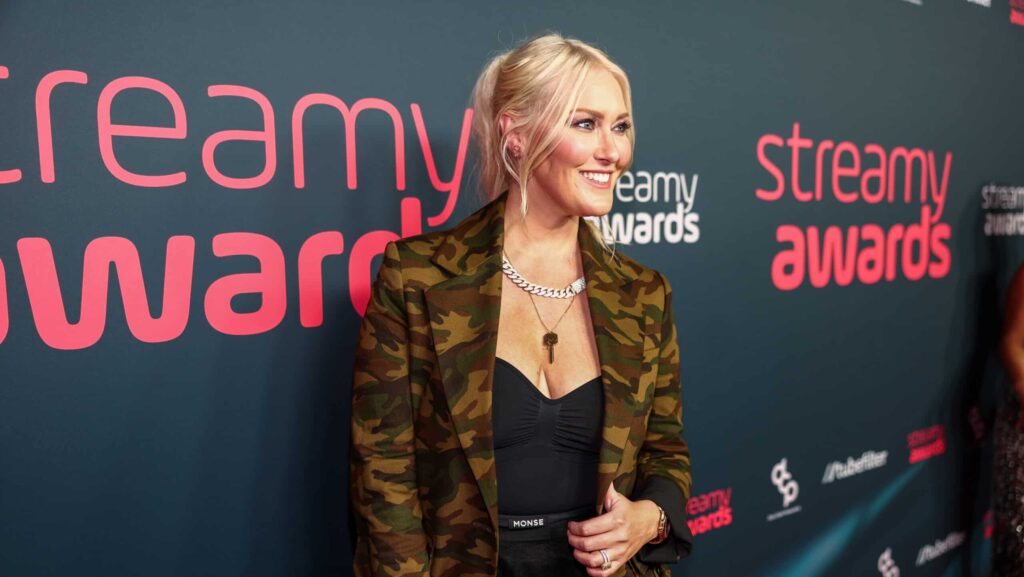 Alex Hirschi aka Supercar Blondie at The 2023 Streamy Awards held at the Fairmont Century Plaza Hotel on August 27, 2023.