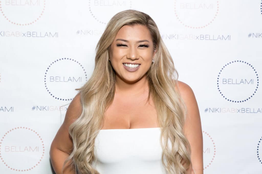 Remi Cruz attends the Niki & Gabi DeMartino X Bellami Collection Launch Party at Avenue on May 10, 2018 in Los Angeles, California. 