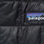 SANTA FE, NEW MEXICO - OCTOBER 7, 2020: A woman wears a Patagonia jacket.