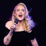 LAS VEGAS, NEVADA - NOVEMBER 18: Adele performs onstage during the "Weekends with Adele" Residency Opening at The Colosseum at Caesars Palace on November 18, 2022 in Las Vegas, Nevada.