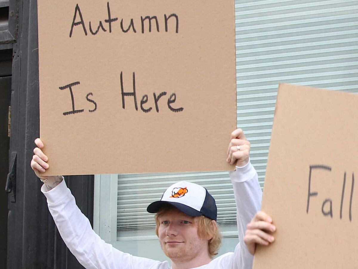 Ed Sheeran Has the Spookiest Thing in His Backyard