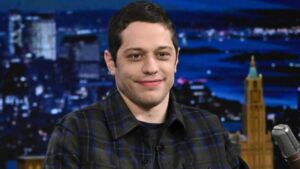 THE TONIGHT SHOW STARRING JIMMY FALLON -- Episode 1850 -- Pictured: Comedian & actor Pete Davidson during an interview on Tuesday, October 10, 2023 --