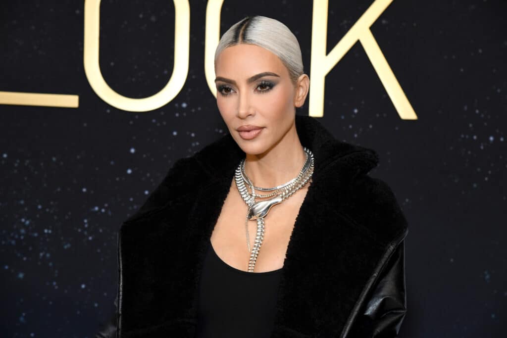 Kim Kardashian attends as Tiffany & Co. celebrates the launch of the Lock Collection at Sunset Tower Hotel on October 26, 2022 in Los Angeles, California.