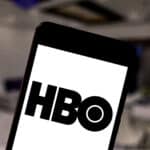 In this photo illustration the Home Box Office (HBO) logo is seen displayed on a smartphone.