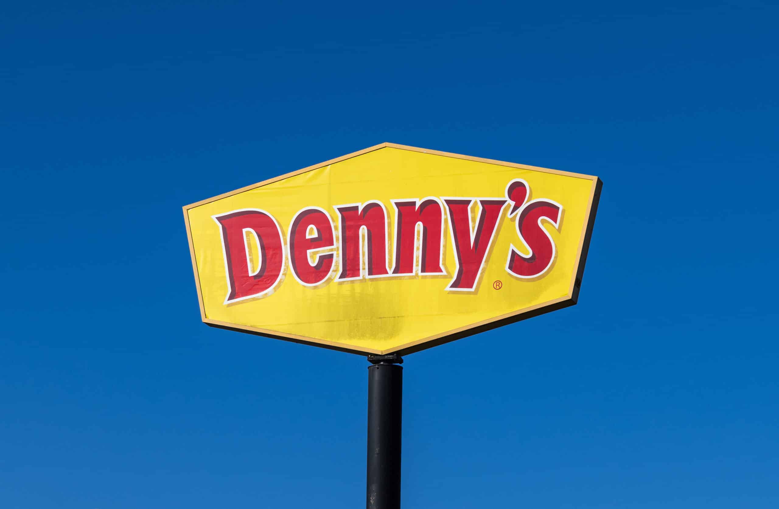 KISSIMMEE, FLORIDA, UNITED STATES - 2019/01/25: Denny's American restaurant chain.