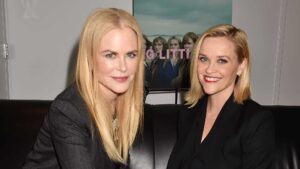 Nicole Kidman and Reese Witherspoon attend the HBO "Big Little Lies" FYC at the Hammer Museum on November 11, 2019 in Los Angeles, California.