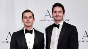 Antoni Porowski and Kevin Harrington attend the American Ballet Theatre Fall Gala at The David Koch Theatre at Lincoln Center on October 27, 2022 in New York City.