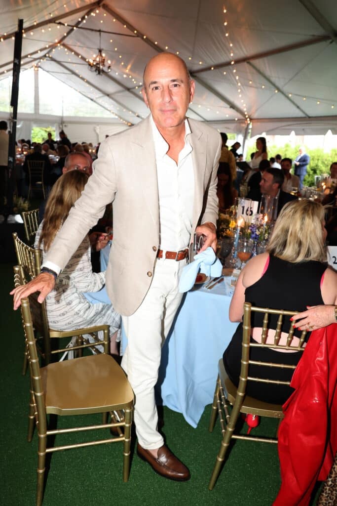 Matt Lauer attends The Southampton Animal Shelter Foundation 14th Annual Unconditional Love Gala on July 22, 2023 in Southampton, New York.
