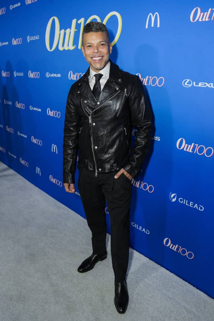 Wilson Cruz attends The Out100 Party 2023 at NeueHouse Hollywood on November 09, 2023 in Hollywood, California.