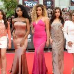 Camila Cabello, Normani Hamilton, Dinah-Jane Hansen, Lauren Jauregui and Ally Brooke of Fifth Harmony arrive at the 2016 iHeartRADIO MuchMusic Video Awards at MuchMusic HQ on June 19, 2016 in Toronto, Canada.