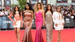 Camila Cabello, Normani Hamilton, Dinah-Jane Hansen, Lauren Jauregui and Ally Brooke of Fifth Harmony arrive at the 2016 iHeartRADIO MuchMusic Video Awards at MuchMusic HQ on June 19, 2016 in Toronto, Canada.