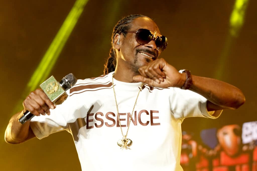 Snoop Dogg performs onstage during the 2018 Essence Festival presented By Coca-Cola - Day 1 at Louisiana Superdome on July 6, 2018 in New Orleans, Louisiana.
