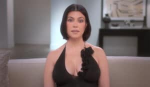 Kourtney Kardashian revealed she was “triggered” by Tristan Thompson’s behavior.
